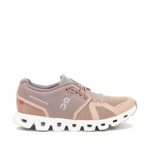 On Cloud 5 Sneaker Running Women's Beige and Gray Running Shoes Size 8.5